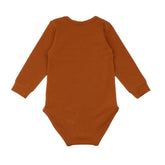 Long-sleeved bodysuit made of cotton (organic)